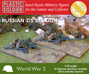 Plastic Soldier 1/72 WWII Russian 45mm Anti Tank Guns WW2G2001