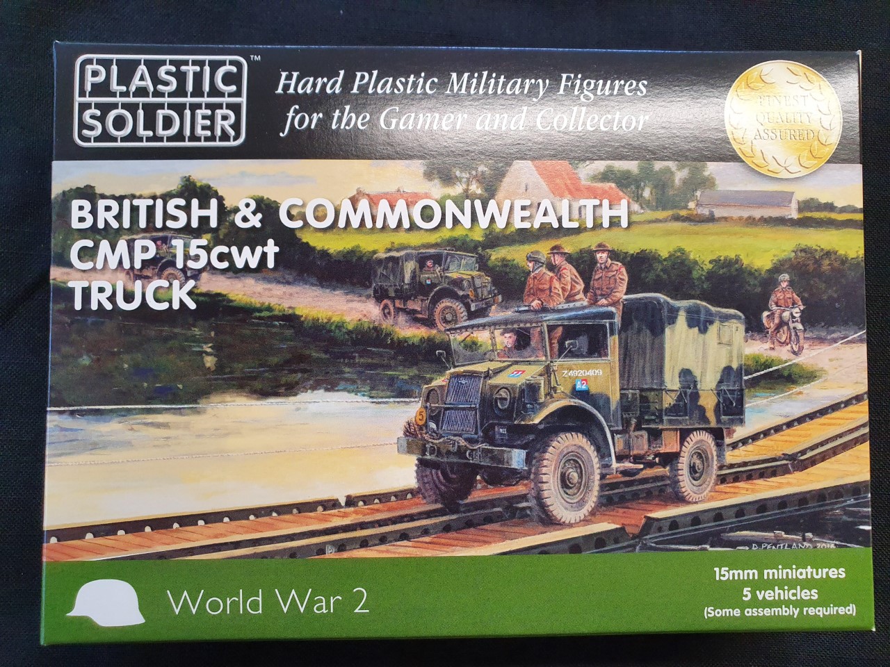Plastic Soldier 1/72 British & Commonwealth CMP 15cwt Truck # WW2V20024