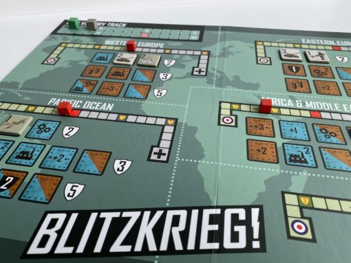 Photo of the Blitzkrieg! board