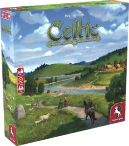 Celtic board game 3d box front