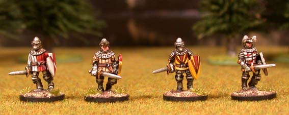 Mortem et Gloriam 100 Years War Foot Knights Unit