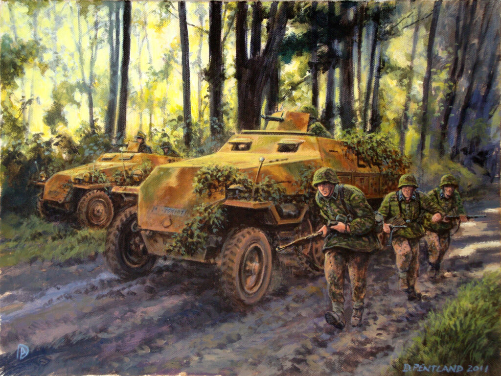 1/72nd Late War German Armoured Panzer-Grenadier Platoon